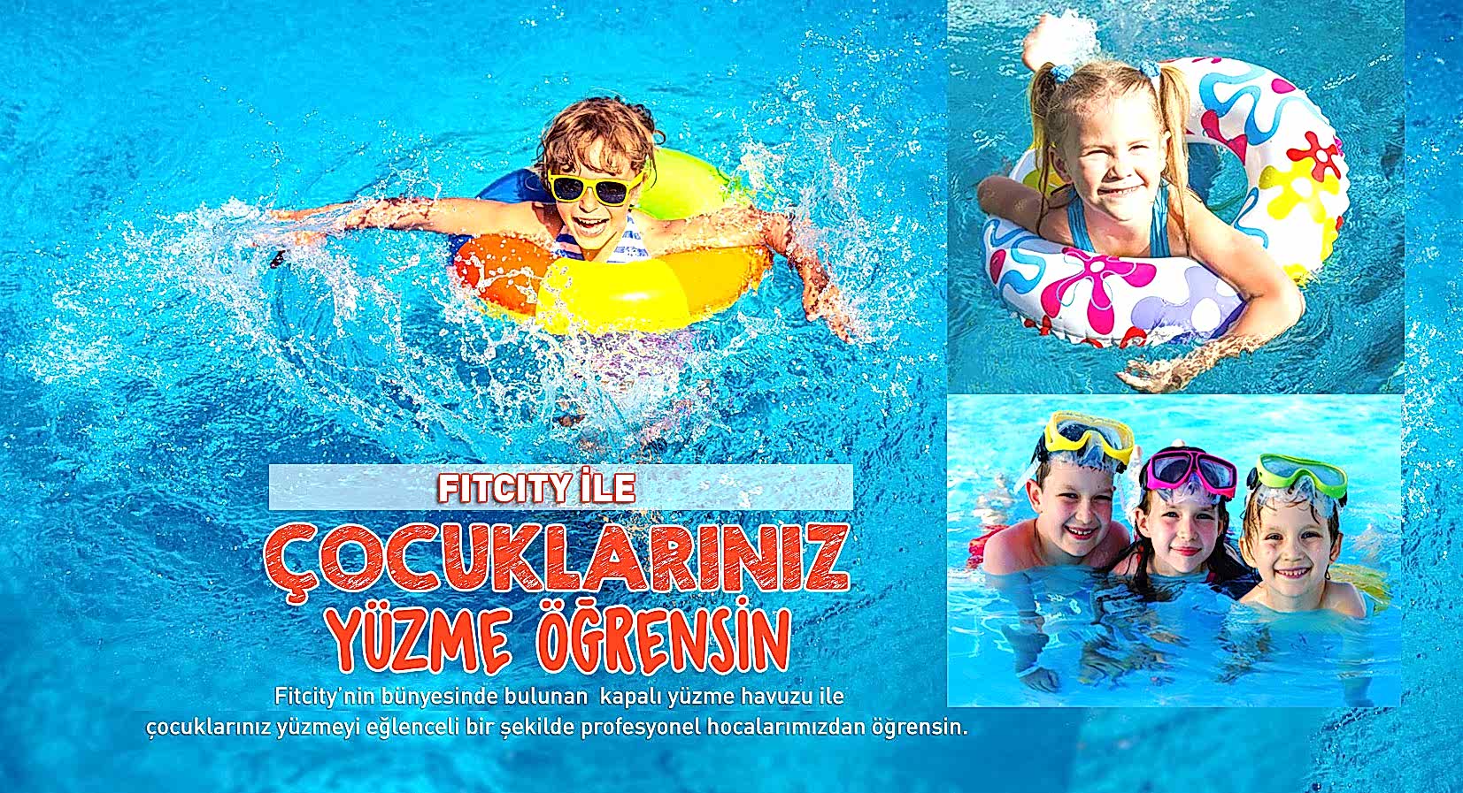 Çocuklarımız Yüzme Öğrensin